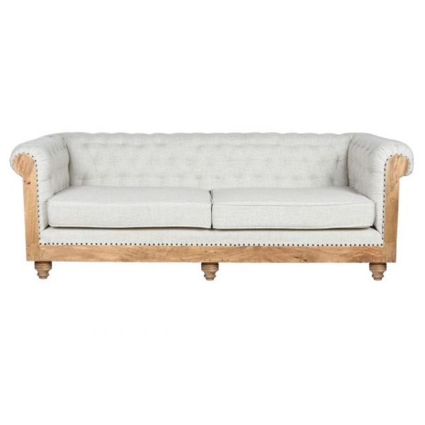 SOFA POLIESTER 225X87X79 3 COJINES - Imagen 3