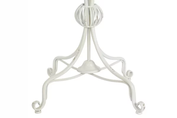 MESITA AUXILIAR METAL 81X81X81,5 BLANCO - Imagen 5