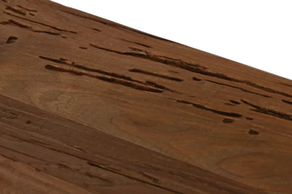 CONSOLA MADERA RECICLADA PINO 160X48X80 NATURAL - Imagen 7