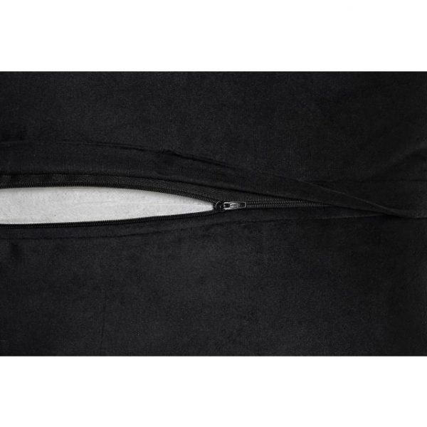 COJIN POLIESTER 45X10X45 600 GR, BORDADO NEGRO - Imagen 4