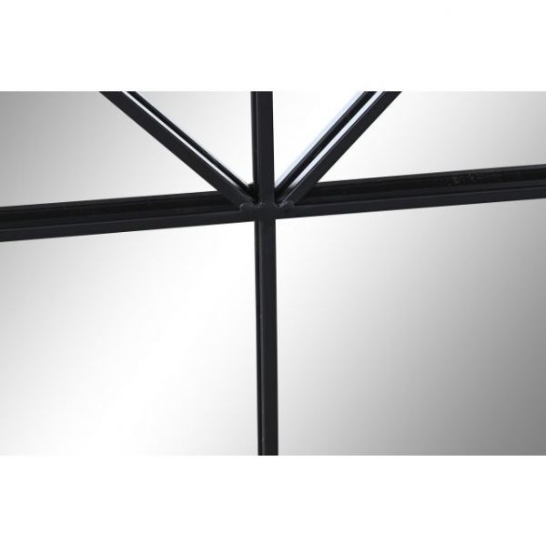 ESPEJO HIERRO CRISTAL 60X2,5X90 VENTANA NEGRO - Imagen 3