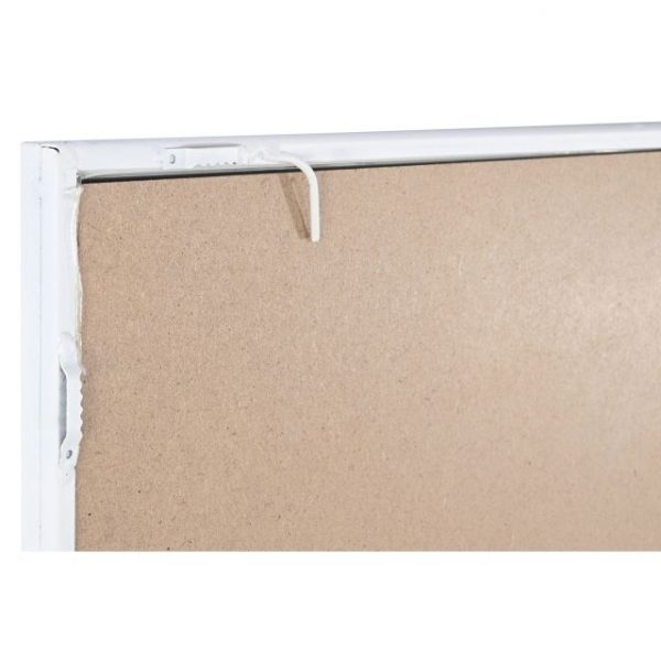 ESPEJO HIERRO CRISTAL 90X2X150 VENTANA BLANCO - Imagen 4