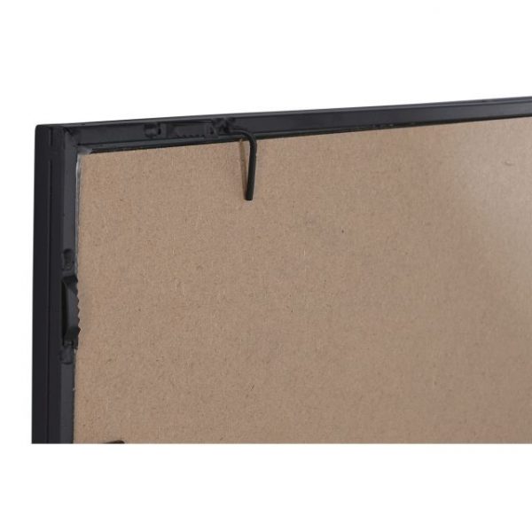 ESPEJO HIERRO CRISTAL 90X2X150 VENTANA NEGRO - Imagen 4