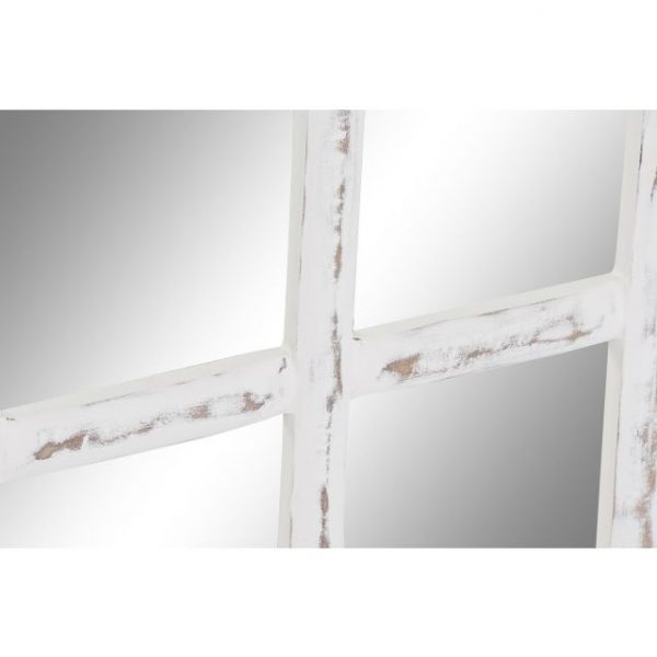 ESPEJO MDF CRISTAL 81X3X121,5 VENTANA BLANCO - Imagen 3