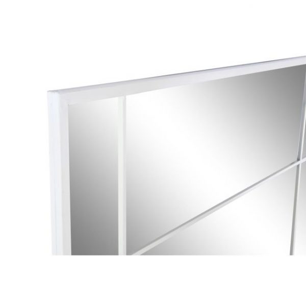 ESPEJO HIERRO CRISTAL 90X2X180 BLANCO - Imagen 2