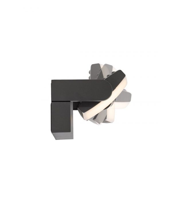 APLIQUE LED 12W HOOD GRIS OSCURO 8896 MANTRA - Imagen 2