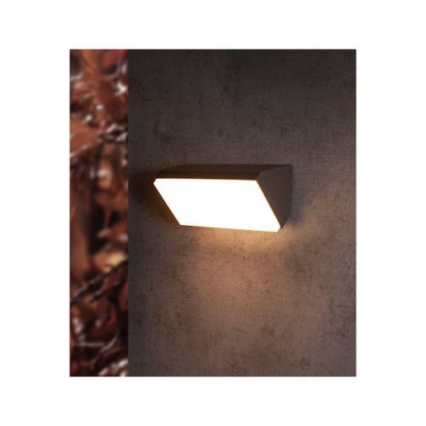 APLIQUE EXTERIOR HORIZONTAL SOLDEN GRIS OSCURO LED 7070 MANTRA - Imagen 2