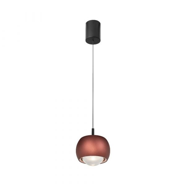 COLGANTE 1 LUZ ROLLER CAFÉ 8408 MANTRA