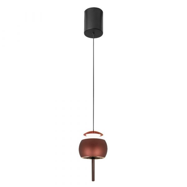 COLGANTE 1 LUZ ROLLER CAFÉ 8411 MANTRA