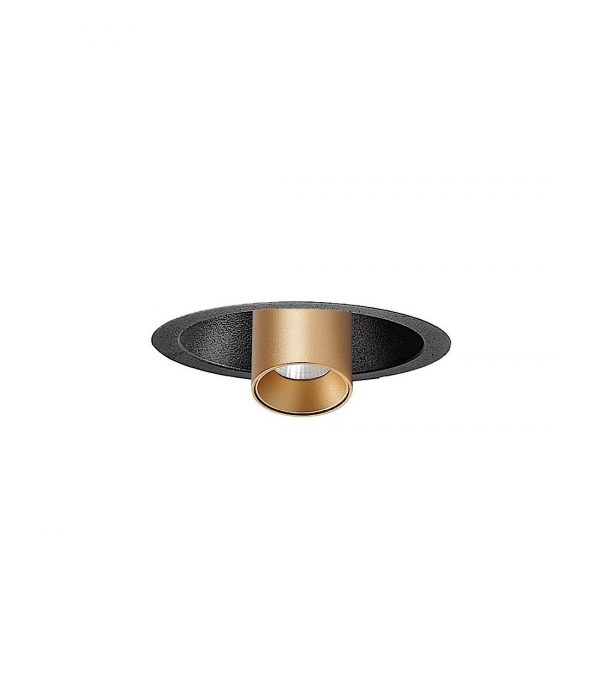 BASE EMPOTRAR NEGRA PARA FOCO TRIMASI 7W MANTRA 8453 - Imagen 2