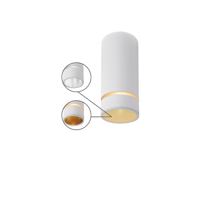 FOCO SPLIT GU10 BLANCO 8886 MANTRA