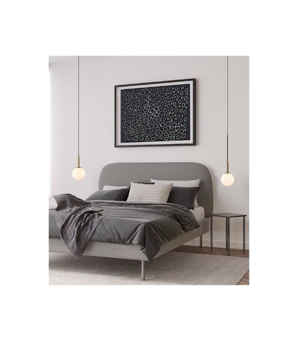 COLGANTE LED 9W PUEBLA ORO SATINADO 8888 MANTRA - Imagen 2