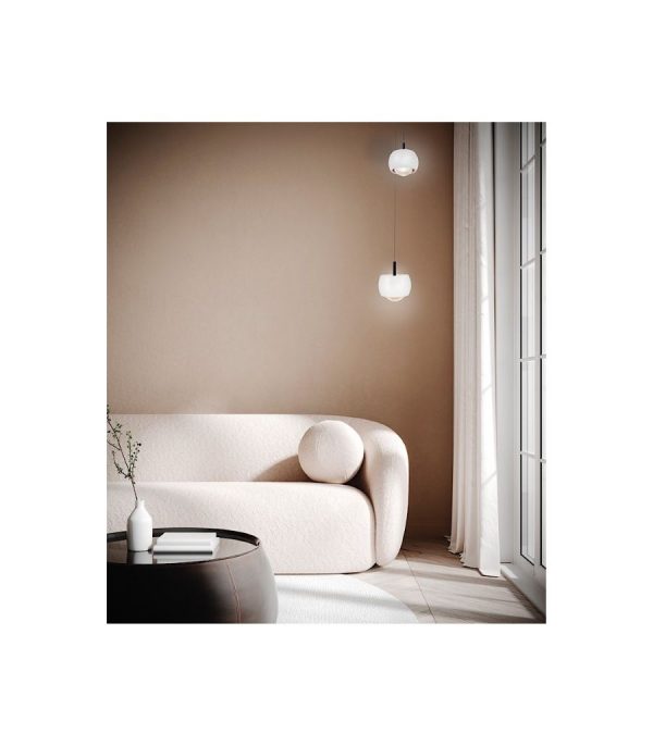 COLGANTE 1 LUZ ROLLER BLANCO 8405 MANTRA - Imagen 2