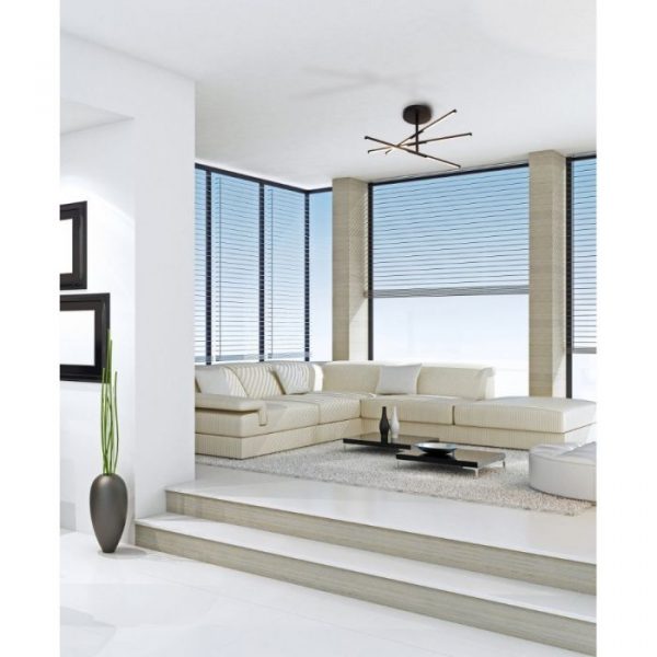 PLAFON TORCH BLANCO LED 36W 3000K MANTRA 6827 - Imagen 3