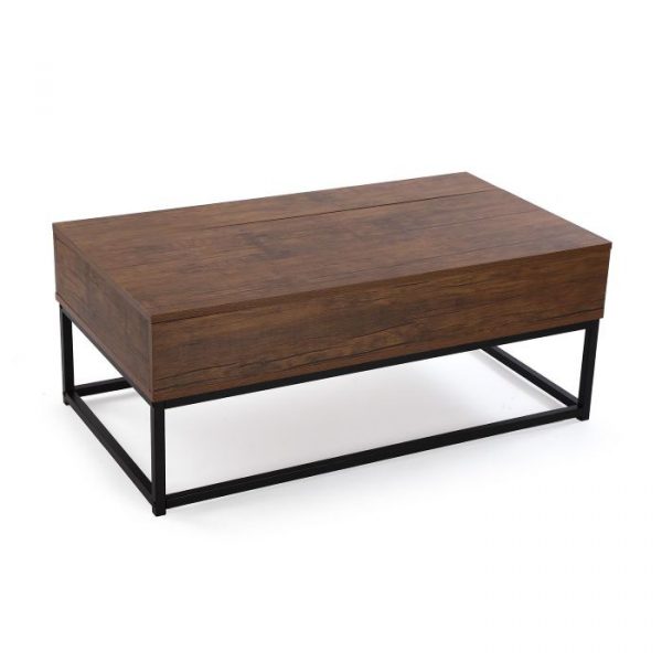 MESA DE CENTRO ELEVABLE OSCURA - Imagen 2