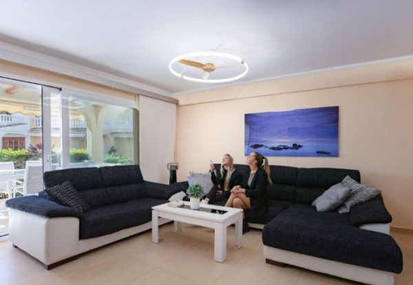 NEPAL VENTILADOR BLANCO/HAYA LED 7532 MANTRA - Imagen 9
