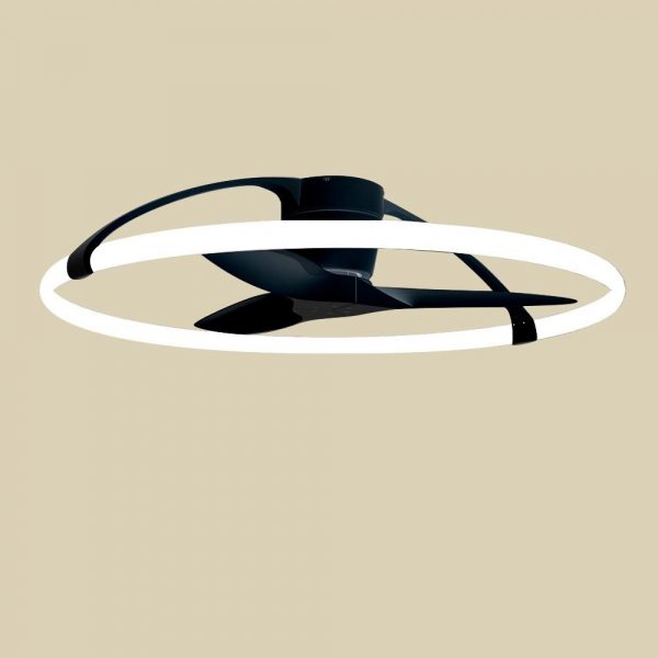 NEPAL VENTILADOR NEGRO LED 7531 MANTRA - Imagen 3