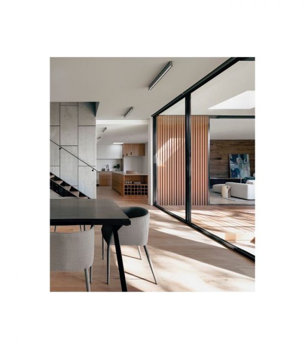 PLAFÓN LED 38W 4000K HANOK NEGRO 7948 MANTRA - Imagen 2