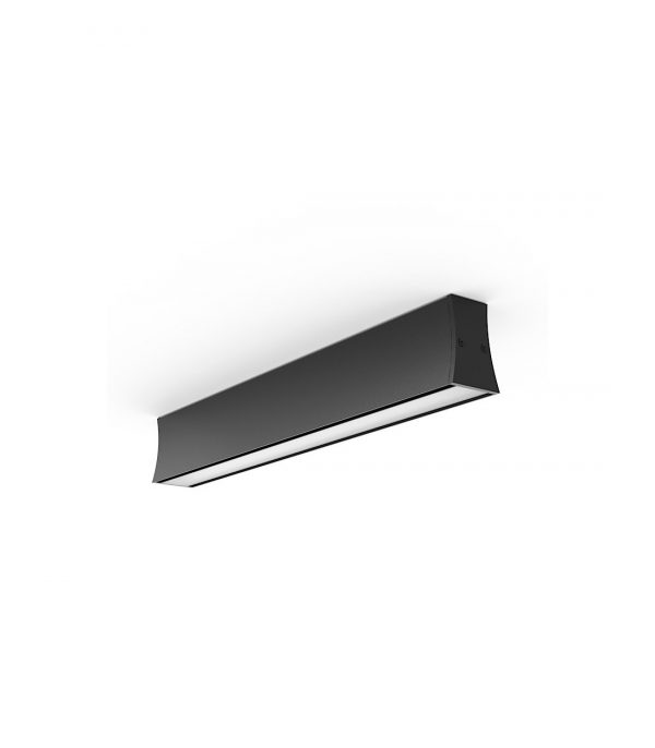 PLAFÓN LED 14W 3000K HANOK NEGRO 7951 MANTRA
