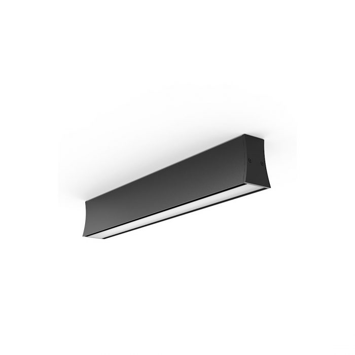 PLAFÓN LED 14W 4000K HANOK NEGRO 7952 MANTRA
