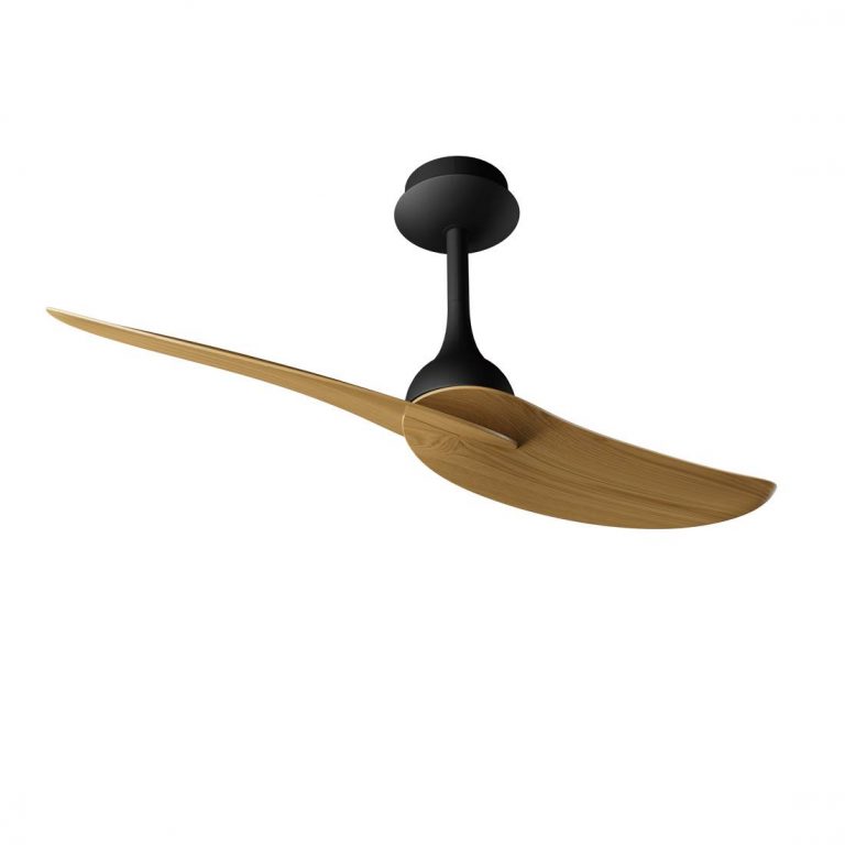 IPANEMA II VENTILADOR NEGRO MADERA 9038 MANTRA