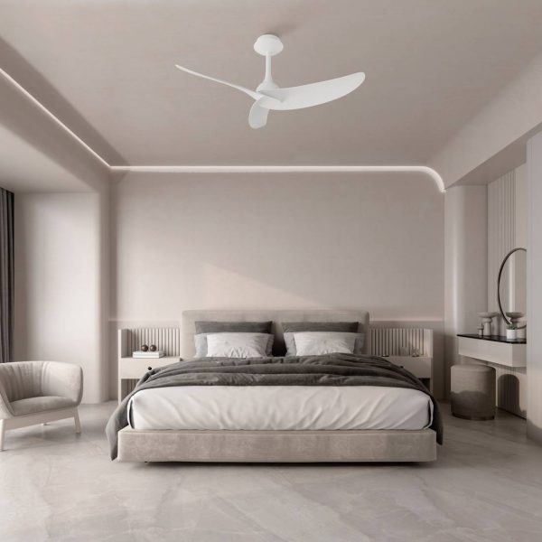IPANEMA III VENTILADOR BLANCO 9040 MANTRA - Imagen 2