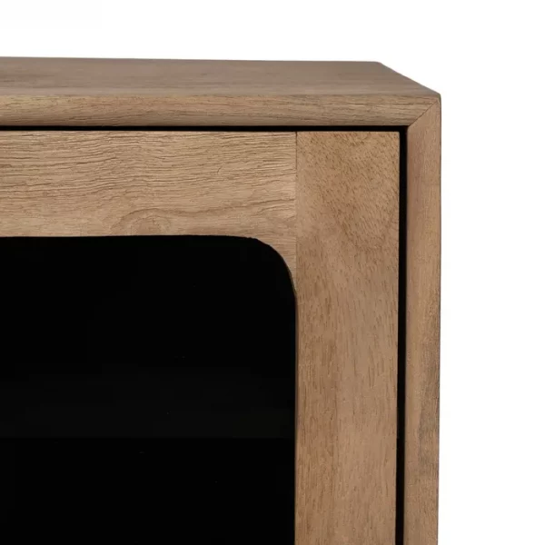 MUEBLE TV NATURAL MADERA DE MANGO SALÓN 180 X 40,50 X 48 CM - Imagen 10