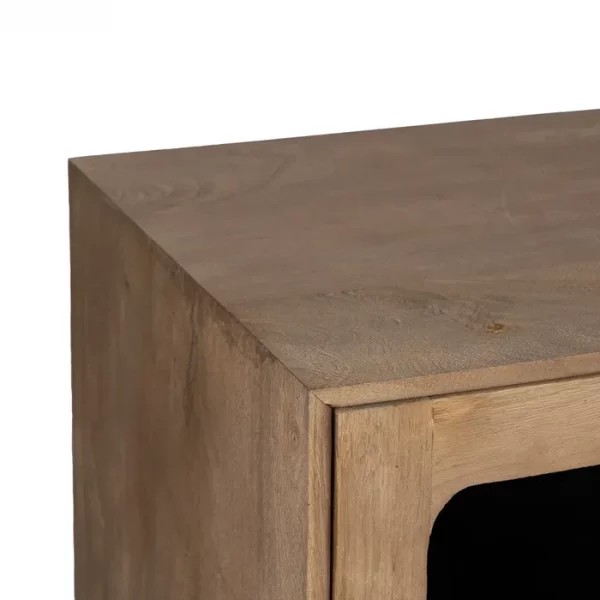 APARADOR NATURAL MADERA DE MANGO SALÓN 162 X 41 X 83 CM - Imagen 5