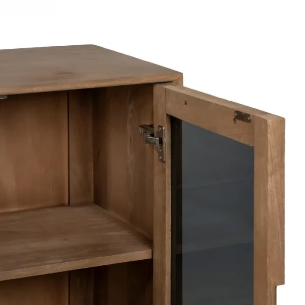 APARADOR NATURAL MADERA DE MANGO SALÓN 162 X 41 X 83 CM - Imagen 7