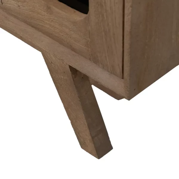 APARADOR NATURAL MADERA DE MANGO SALÓN 162 X 41 X 83 CM - Imagen 12