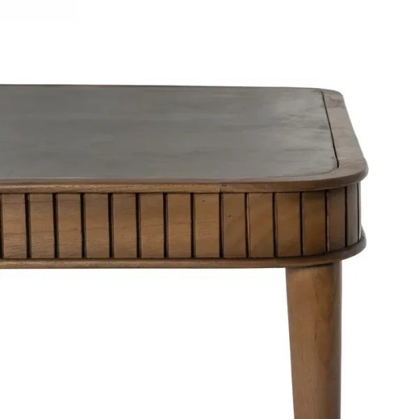 MESA COMEDOR MADERA-MICROCEMENTO SALÓN 220 X 100 X 76 CM - Imagen 4