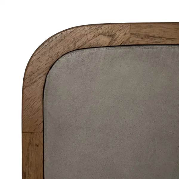 MESA COMEDOR MADERA-MICROCEMENTO SALÓN 220 X 100 X 76 CM - Imagen 5