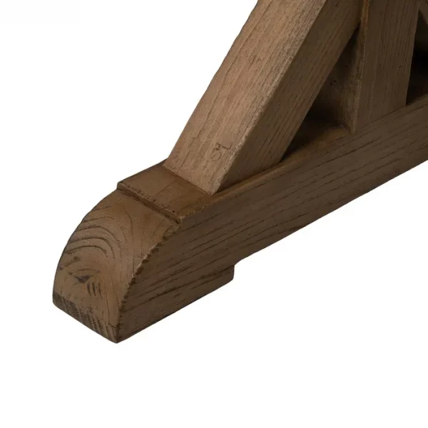 MESA COMEDOR MADERA DE ROBLE SALÓN 300 X 98 X 76 CM - Imagen 9