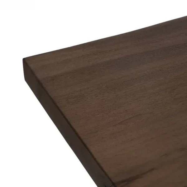 MESA COMEDOR MADERA-METAL SALÓN 240 X 90 X 77 CM - Imagen 3