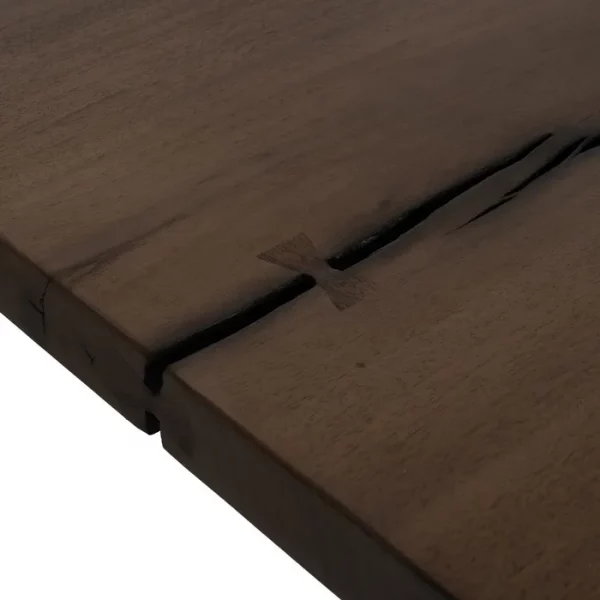 MESA COMEDOR MADERA-METAL SALÓN 240 X 90 X 77 CM - Imagen 4