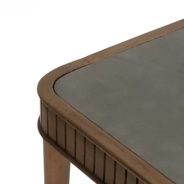 MESA COMEDOR MADERA-MICROCEMENTO SALÓN 180 X 80 X 76 CM - Imagen 3