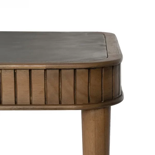 MESA COMEDOR MADERA-MICROCEMENTO SALÓN 180 X 80 X 76 CM - Imagen 4