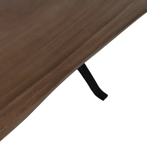 MESA COMEDOR MADERA-METAL SALÓN 300 X 98 X 77 CM - Imagen 5