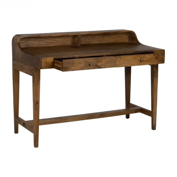 ESCRITORIO NATURAL MADERA DE MANGO 122 X 62 X 90 CM - Imagen 4