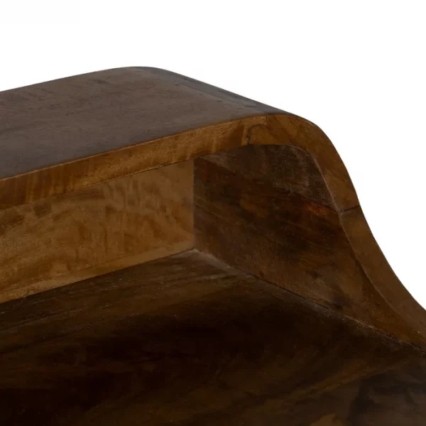 ESCRITORIO NATURAL MADERA DE MANGO 122 X 62 X 90 CM - Imagen 5