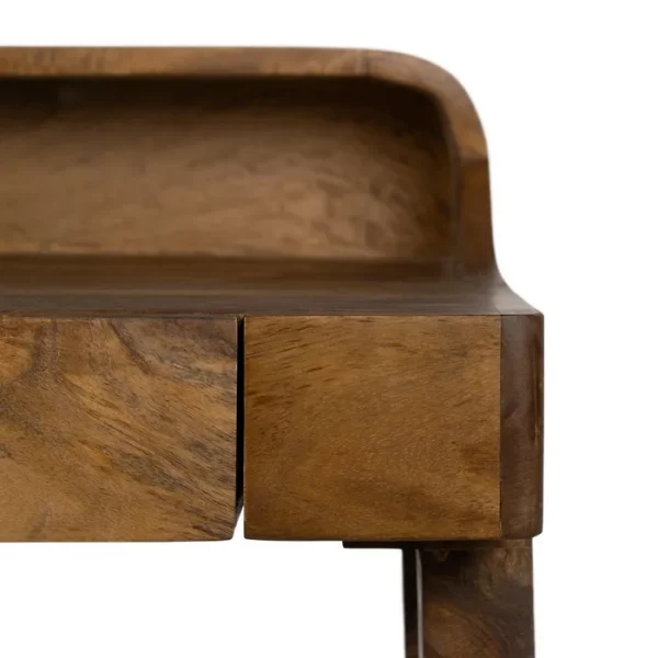 ESCRITORIO NATURAL MADERA DE MANGO 122 X 62 X 90 CM - Imagen 6