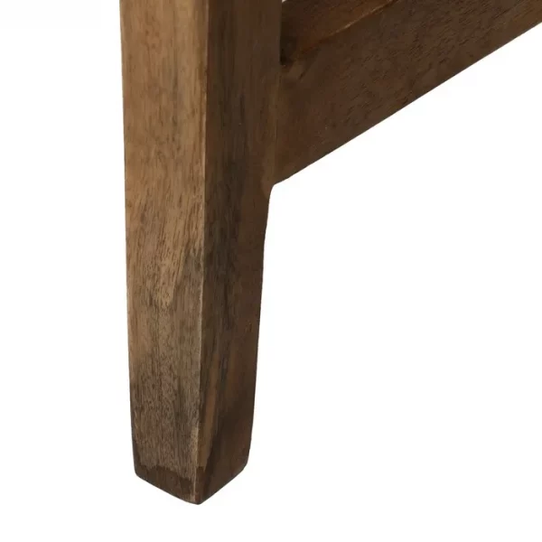 ESCRITORIO NATURAL MADERA DE MANGO 122 X 62 X 90 CM - Imagen 11