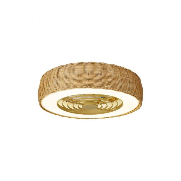 KILIMANJARO MINI VENTILADOR RATAN LED 8226 MANTRA
