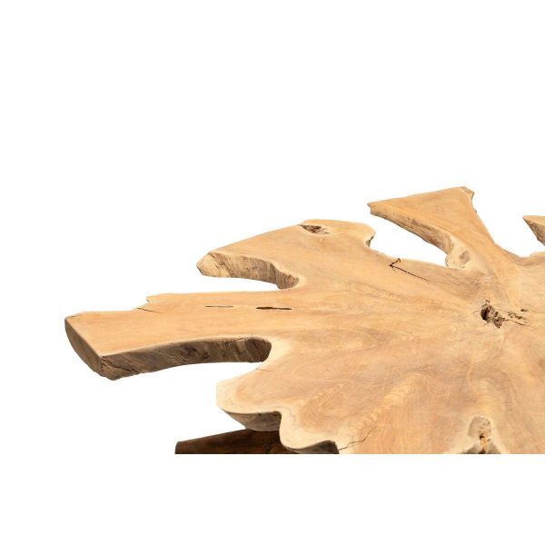 MESA CENTRO RAIZ TECA NATURAL OWIOT 160x140x45 CM - Imagen 3