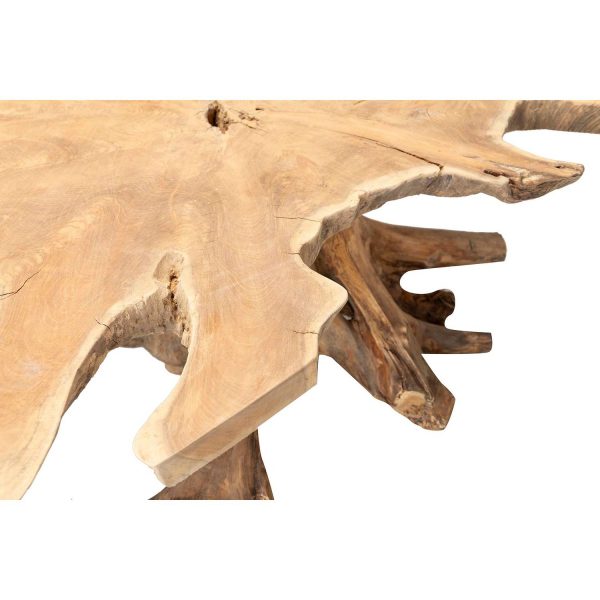 MESA CENTRO RAIZ TECA NATURAL OWIOT 160x140x45 CM - Imagen 4