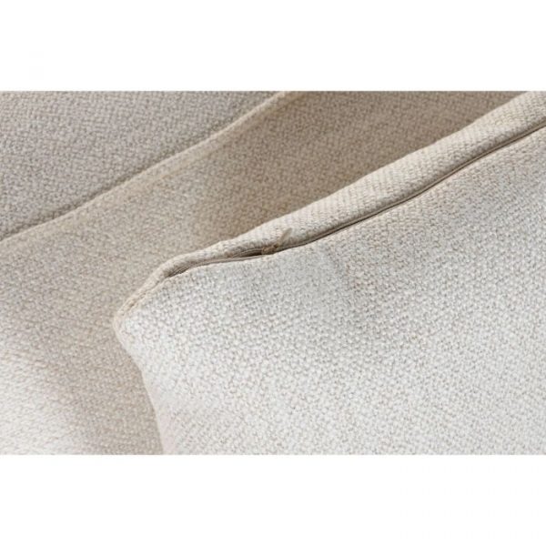 SOFA MADERA DE HEVEA POLIESTER 279X171X72 CREMA - Imagen 6