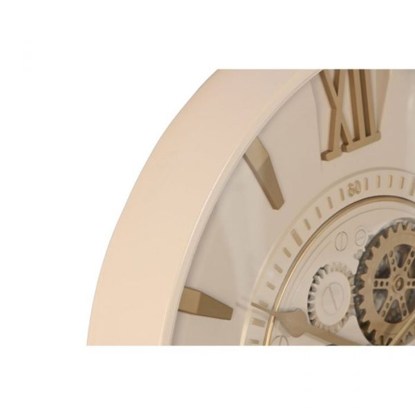 RELOJ PARED HIERRO CRISTAL 60X8X60 MOVIMIENTO - Imagen 2
