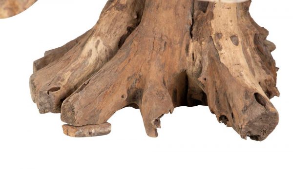 MESA CENTRO RAIZ TECA NATURAL OWIOT 160x140x45 CM - Imagen 7