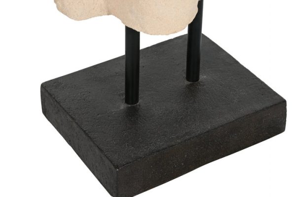 FIGURA FIBRA CEMENTO 40X27X148 BUDA CON SOPORTE - Imagen 3