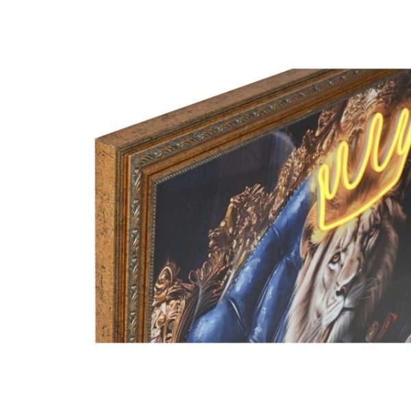 CUADRO LED LIENZO 100X4X100 GENTLEMAN 2 SURT. - Imagen 3